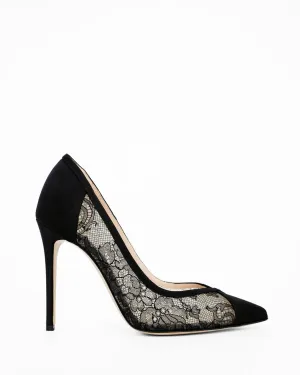 Nora Lace Pump - 105 Mm