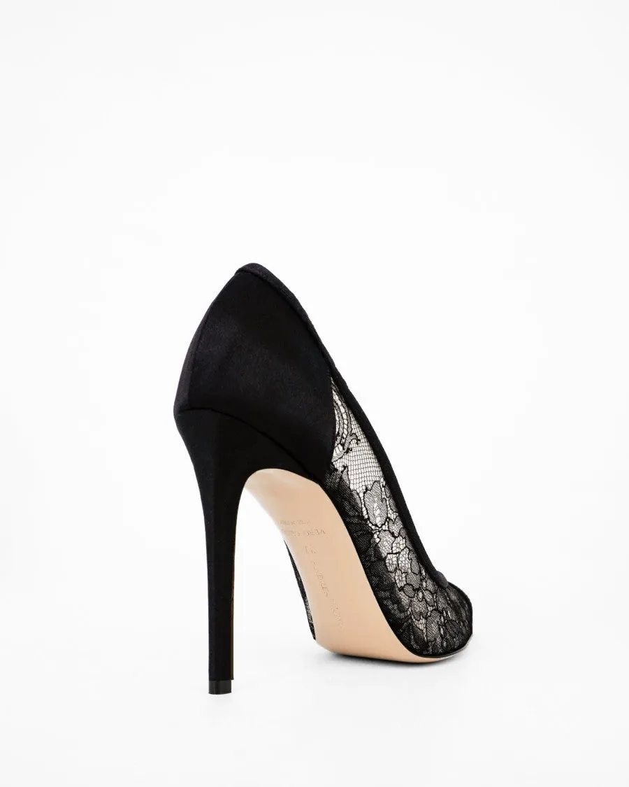 Nora Lace Pump - 105 Mm