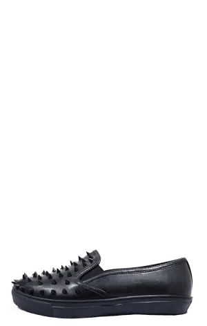 Onyx Spike Slip On Sneaker