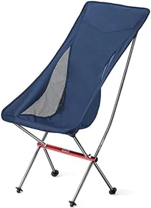 Outdoor Folding Chair Camp Chair Portable Fishing Chairs Outdoor Camping High Back Chair Ultralight Seater for Festivals Garden Beach BBQ Folding Chairs Good