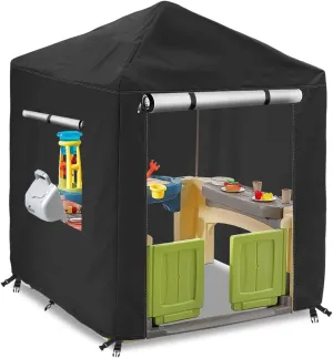 Outdoor Kids Playhouse Cover,Waterproof Cover Suitable for Multiple Brands With The Same Size Playhouse (56" W x 56" D x 60.2" H)