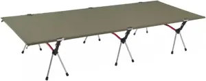 Outdoors Camping Cot for Adults - Durable Military Bed - Elevated Foldable Cot & Camp Cots - Cot up to 300 lbs - w/Organizer & Storage Bag(Green)