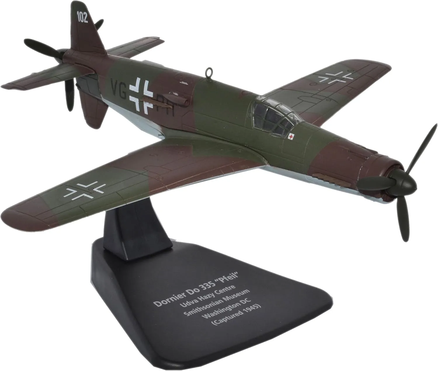 Oxford Diecast Dornier Do 335 Pfeil Smithsonian Museum Vehicle