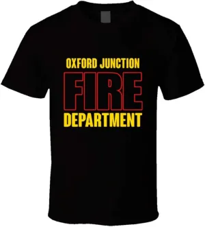 Oxford Junction Fire Department Personalized City T Shirt