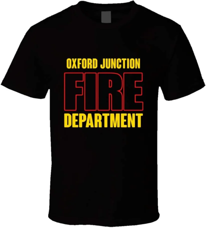 Oxford Junction Fire Department Personalized City T Shirt