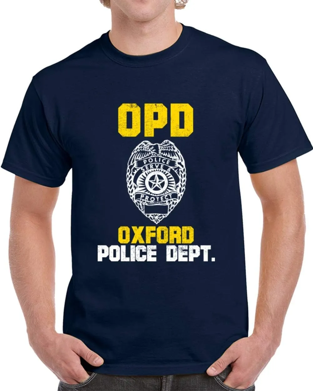 Oxford Police Department OPD Officer Inspired Custom City Unisex T-Shirt