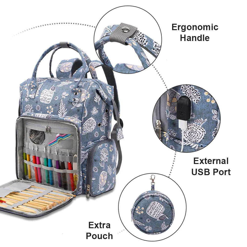 Oxford Serenity Luxe Bag - Yarn Organizer (Bundle51)