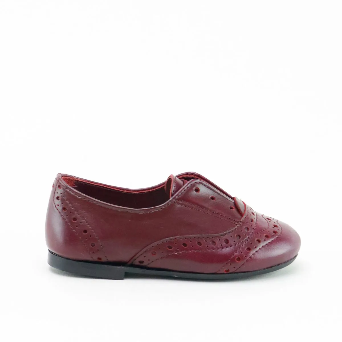 Papanatas Maroon Laceless Oxford