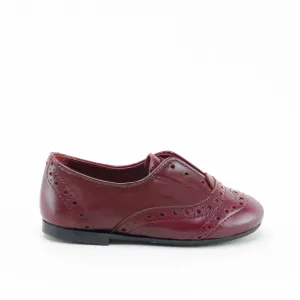 Papanatas Maroon Laceless Oxford