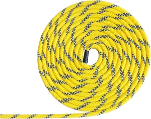Pelican Rope Multifilament Polypropylene Rope (1/4 in) – Solid Braid Derby Rope – Lightweight, Buoyant, High Visibility – Dock, Floating, Water Rescue Line – Several Lengths (120ft)
