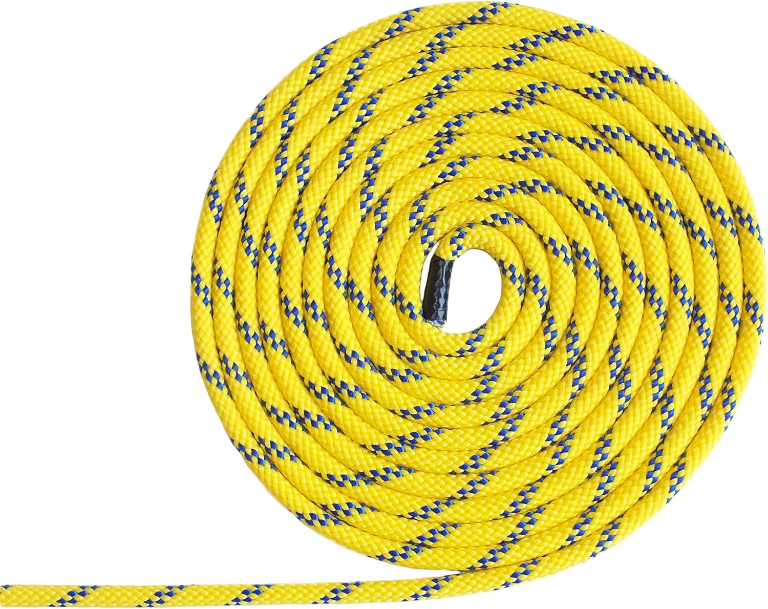 Pelican Rope Multifilament Polypropylene Rope (1/4 in) – Solid Braid Derby Rope – Lightweight, Buoyant, High Visibility – Dock, Floating, Water Rescue Line – Several Lengths (120ft)