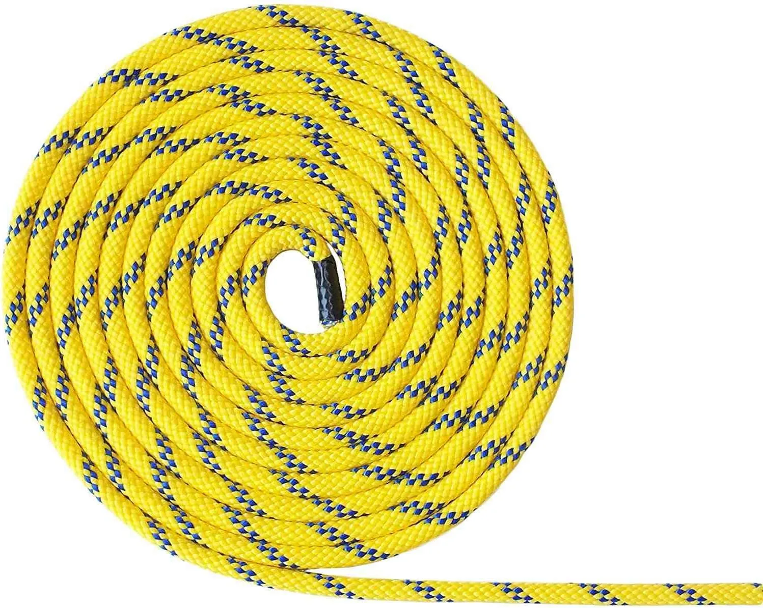 Pelican Rope Multifilament Polypropylene Rope (1/4 in) – Solid Braid Derby Rope – Lightweight, Buoyant, High Visibility – Dock, Floating, Water Rescue Line – Several Lengths (120ft)