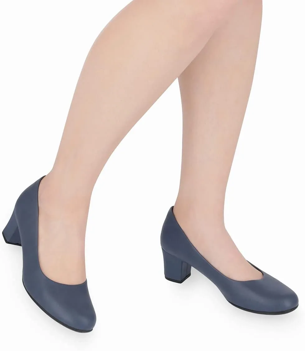 Piccadilly Laura Women's Heel Pumps Comfortable Shoes Flexible Antislip Flight Attendant Office Shoes