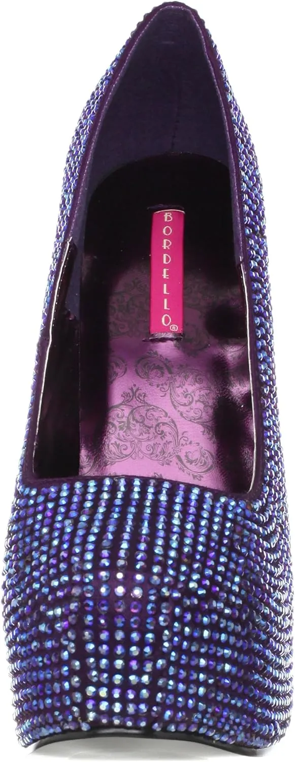 Pleaser Women's Teeze-06R/RYBLSA-RS Platform Pump