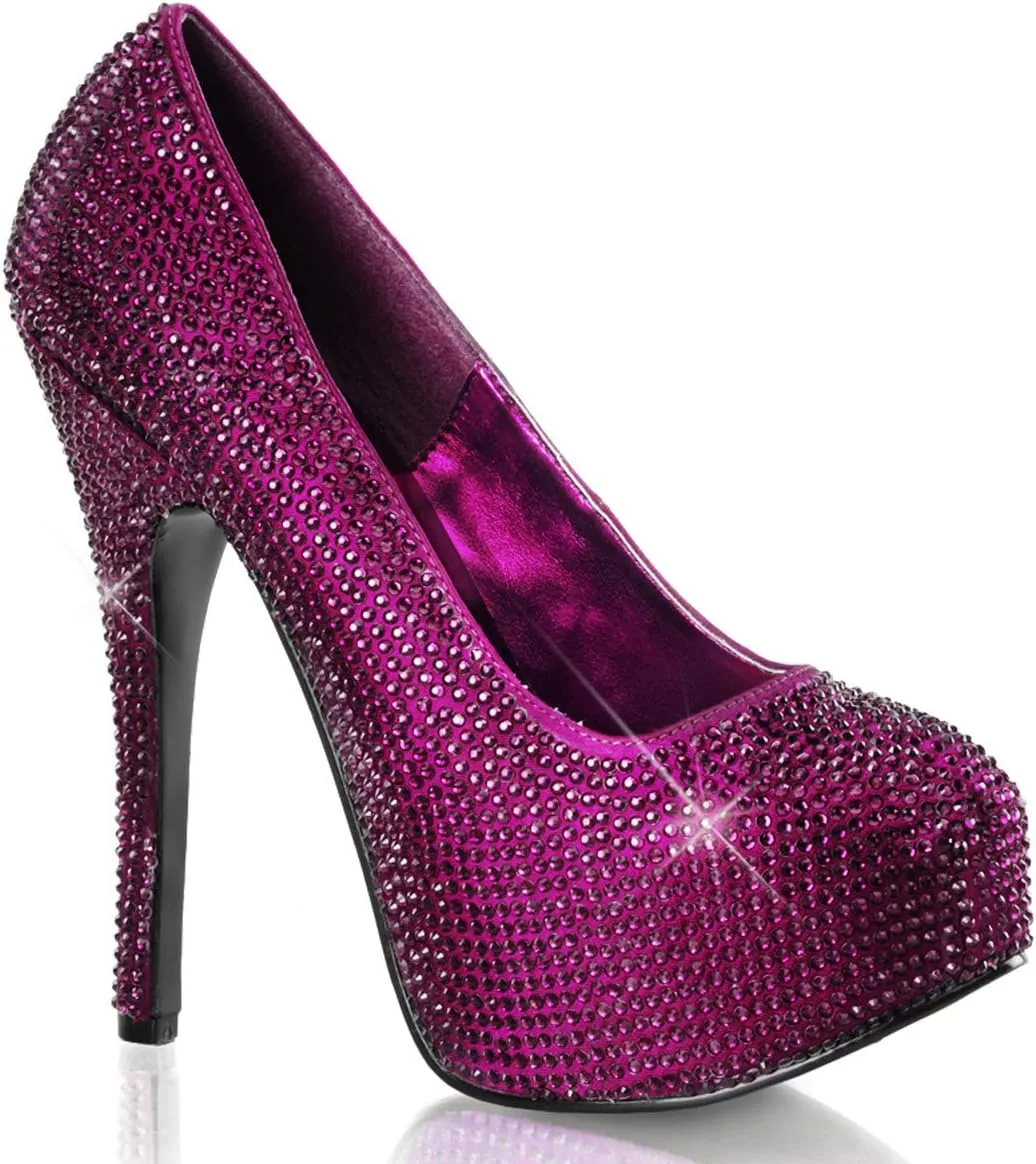 Pleaser Women's Teeze-06R/RYBLSA-RS Platform Pump