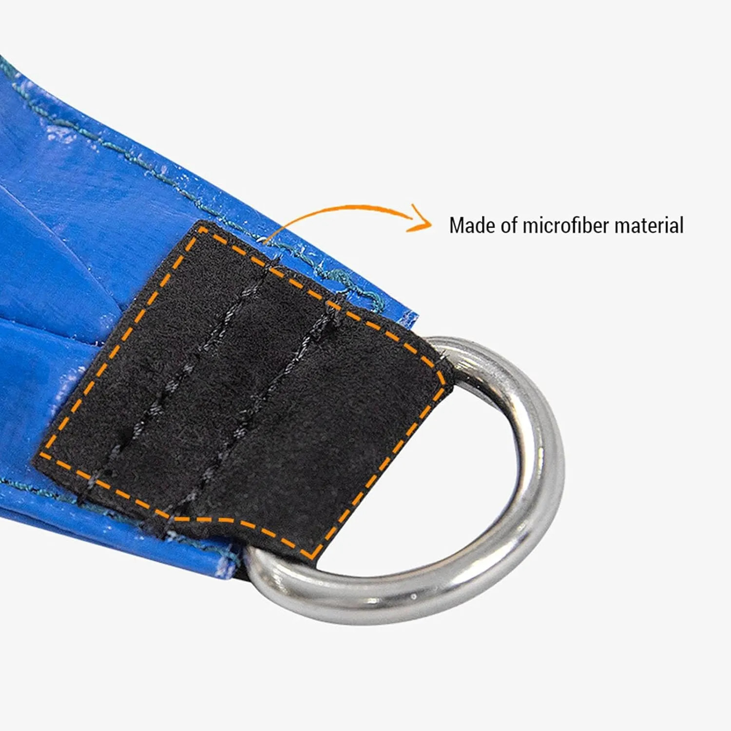 plplaaoo Throw Weight Bag Throwing Rope Sandbag Climbing Rope Bag Multi Purpose High Tensile Strength for Tree Climbing Rock Climbing Spelunking Stainless Steel Oxford Fabric Blue Yellow (Blue)