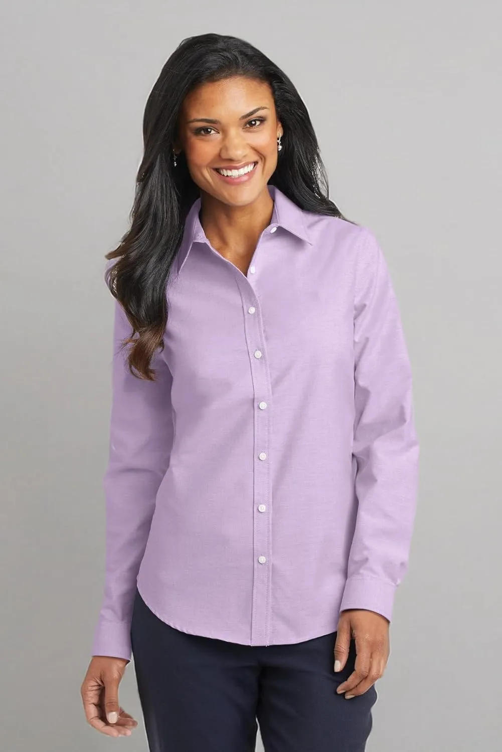 Port Authority Women's SuperPro Oxford Button-Down Shirt