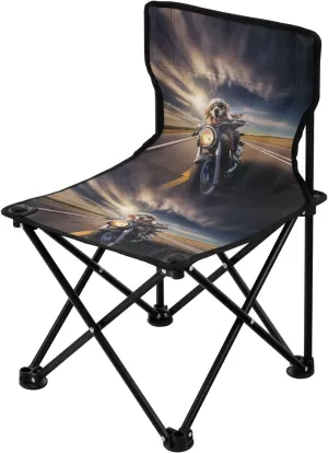 Portable Camping Folding Chairs Foldable Chair Small Dog Motorbike Lightweight Backpacking Outdoor Outside Fishing