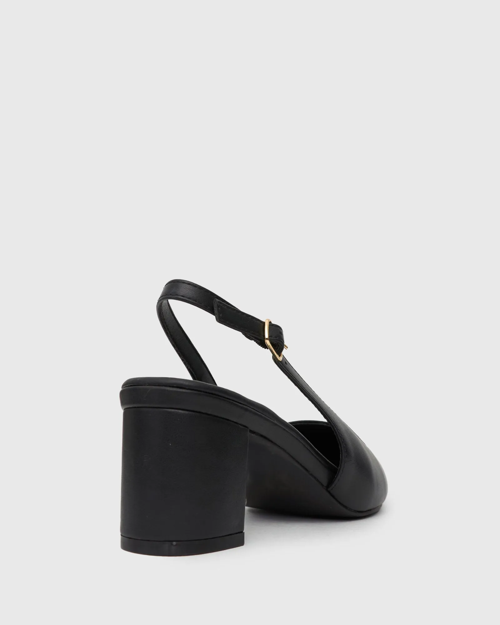 PRE-ORDER Wider Fit GUS Block Heel Slingback Pumps