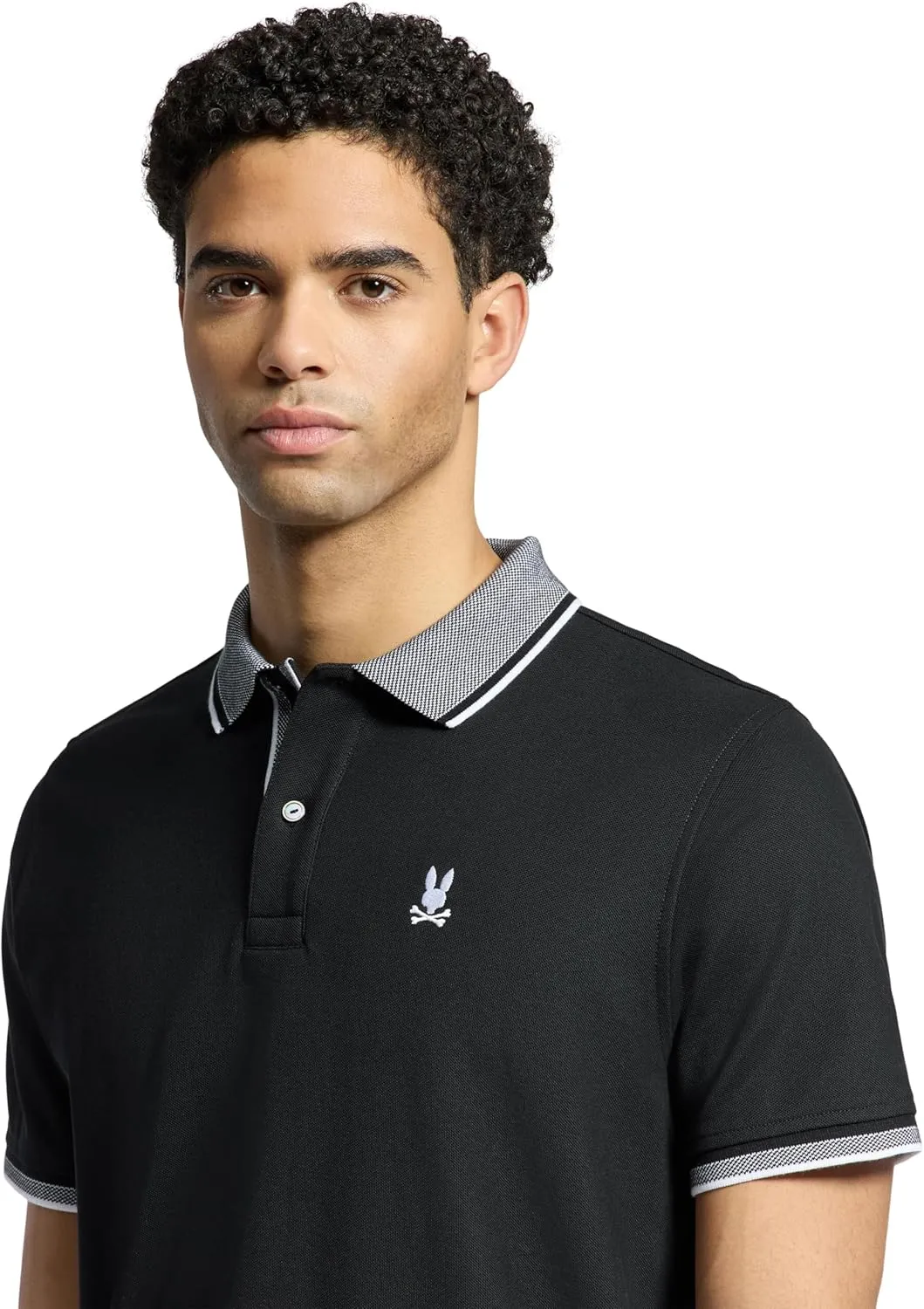 Psycho Bunny Evandale Oxford Collar Pique Polo