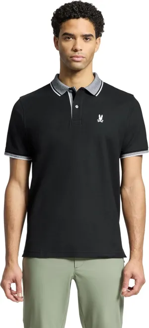 Psycho Bunny Evandale Oxford Collar Pique Polo