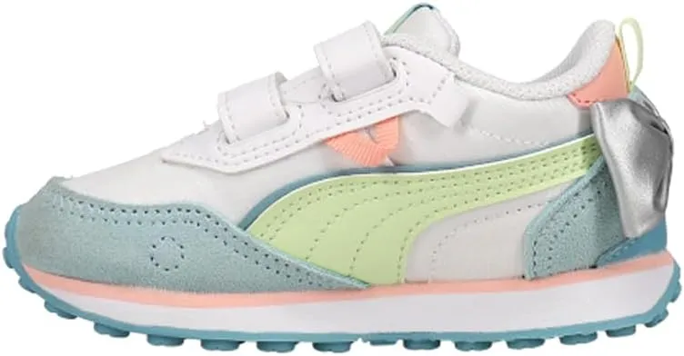 PUMA girls Rider Fv Bow Slip on Sneaker