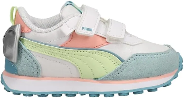 PUMA girls Rider Fv Bow Slip on Sneaker