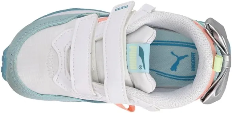 PUMA girls Rider Fv Bow Slip on Sneaker