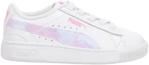 PUMA Toddler Girls Vikky V3 Cotton Candy Slip On Sneakers Shoes Casual - White - Size 12 M
