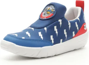 PUMA Unisex-Child Slip on Shoes BMW M Motorsport Bao Kart Sneaker, White Black-Estate Blue, 13.5 US Little Kid