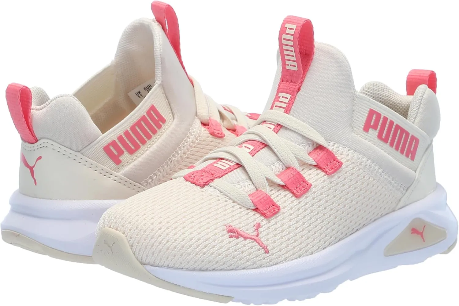 PUMA Unisex-Child Softride Shoes Soft Enzo Evo Slip On Sneaker, for All Time Red Black, 6 US Big Kid