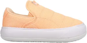 PUMA Womens Suede Mayu Mono Slip-On Platform Sneakers Shoes Casual - Orange - Size 9 M