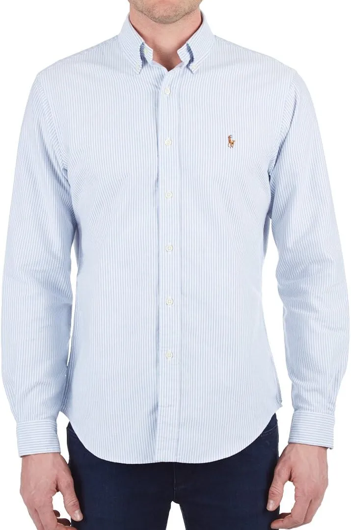 Ralph Lauren Polo Men's Long Sleeve Button-Down Oxford Shirt