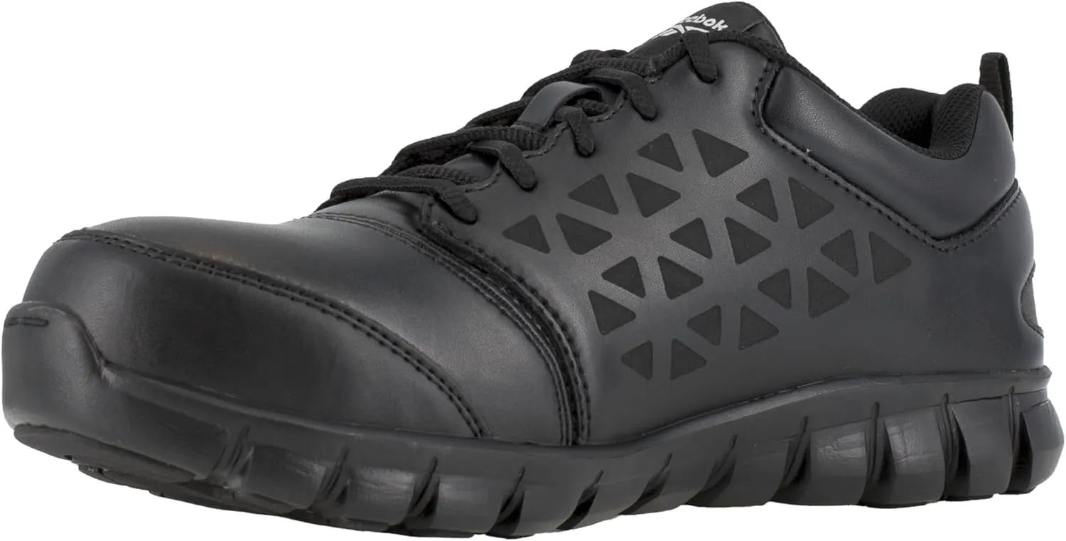 Reebok Work Women's Sublite Cushion Electic Hazard Alloy To Black - 7.5 Medium