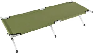 Rhb-03a Portable Folding Camping Cot with Carrying Bag Army Green