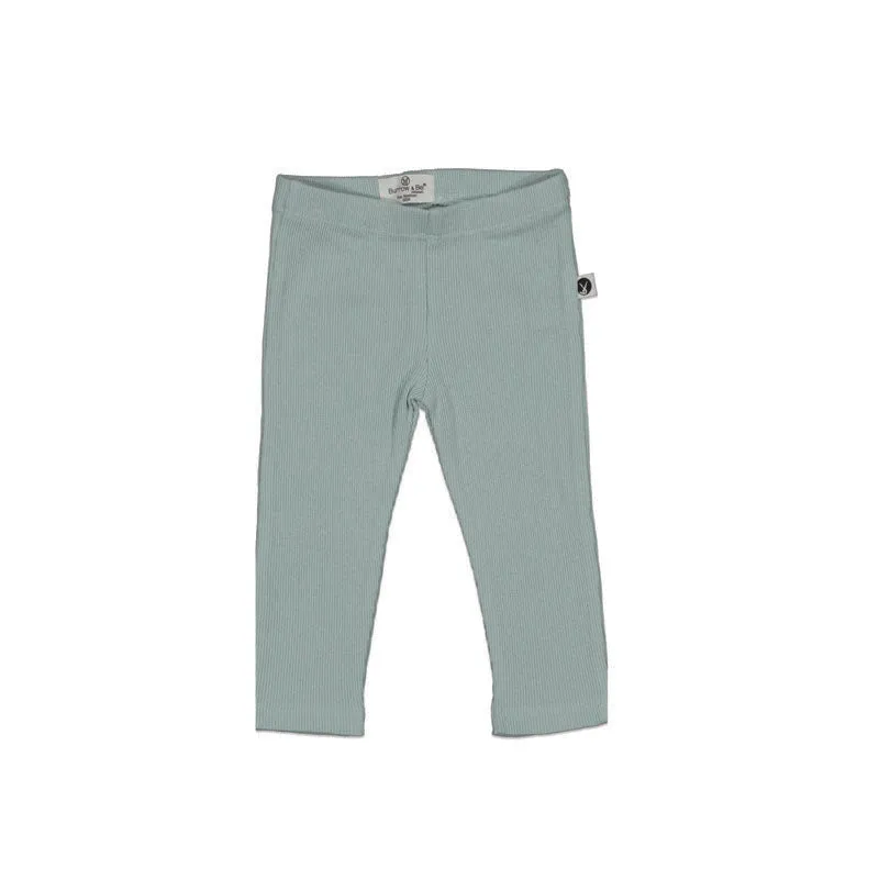 Rib Leggings - Abyss