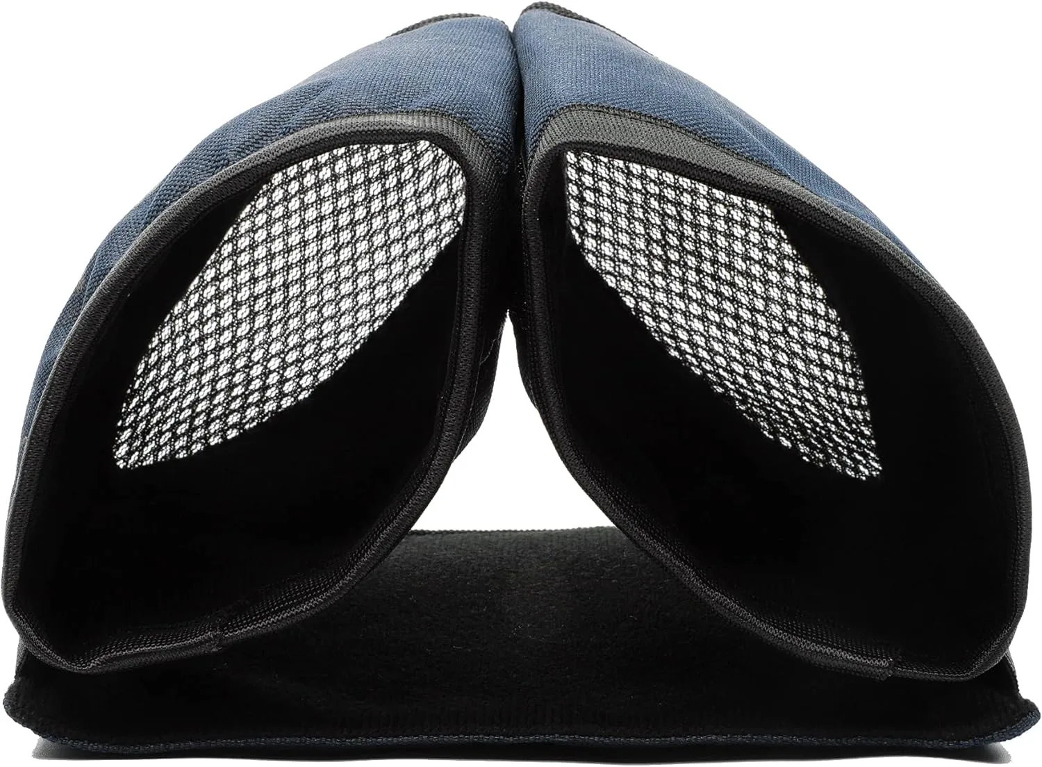riemot Luggage Travel Cup Holder Free Hand Drink Carrier - Hold Two Coffee Mugs - Fits Roll on Suitcase Handles - Gifts for Flight Attendants Travelers Accessories Navy Blue