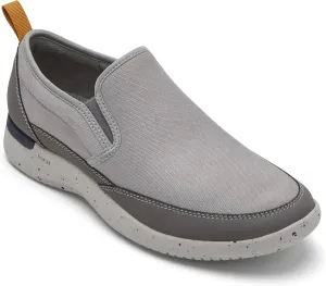 Rockport Men's Truflex Fly Slip on Mudguard Sneaker, Grey Multi, 9.5
