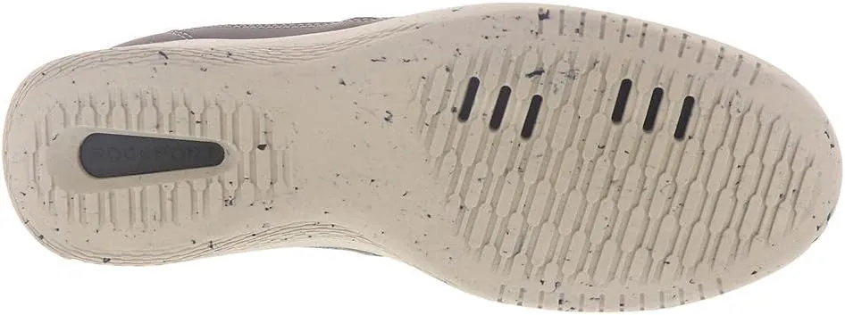 Rockport Men's Truflex Fly Slip on Mudguard Sneaker, Stone Multi, 10