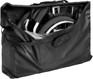 Rollator Travel Bag, Waterproof Wheelchair Storage Bag for Folding Transport Chair Walker Cover 35" Lx9.5 Wx26 H