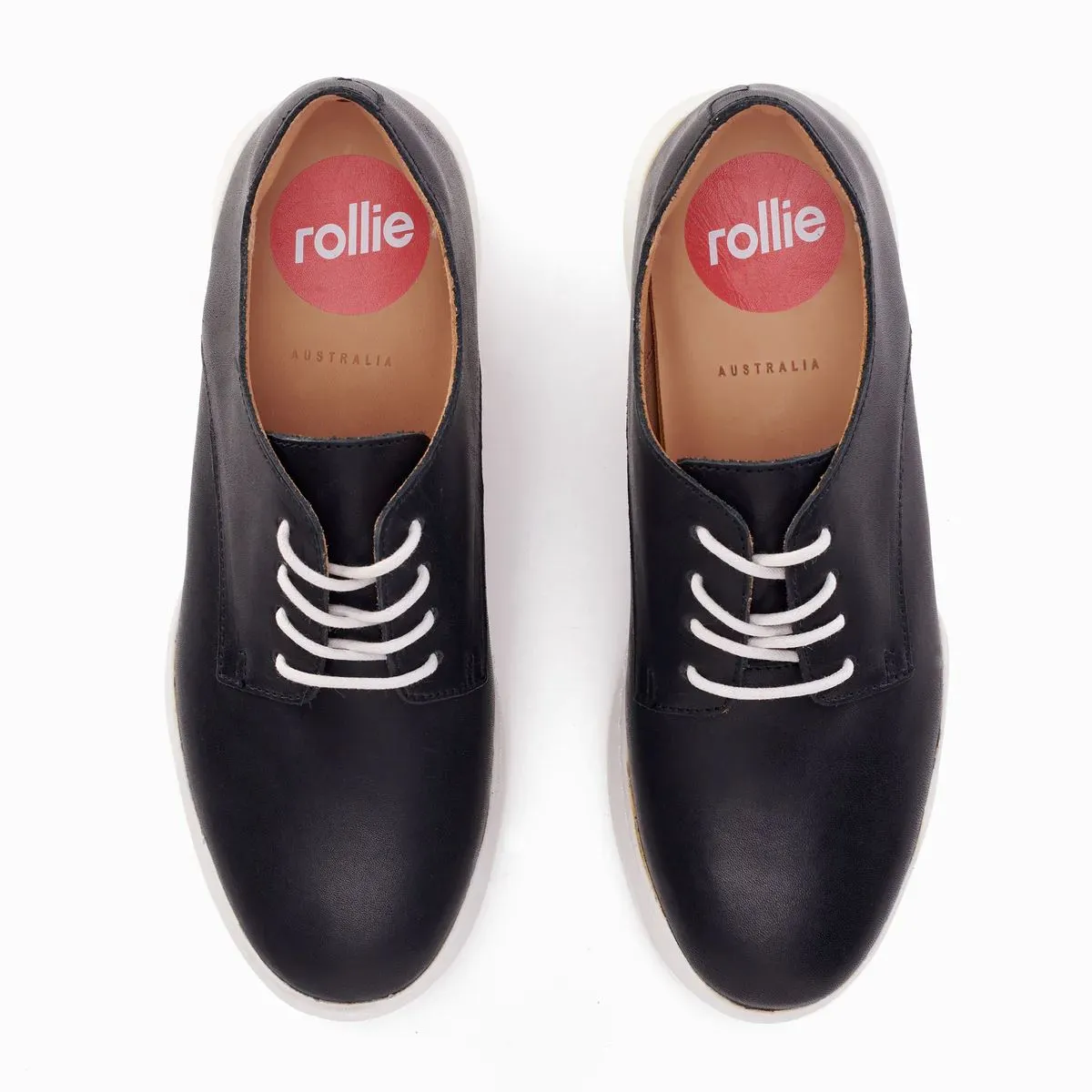 ROLLIE Derby Shoe - City Black