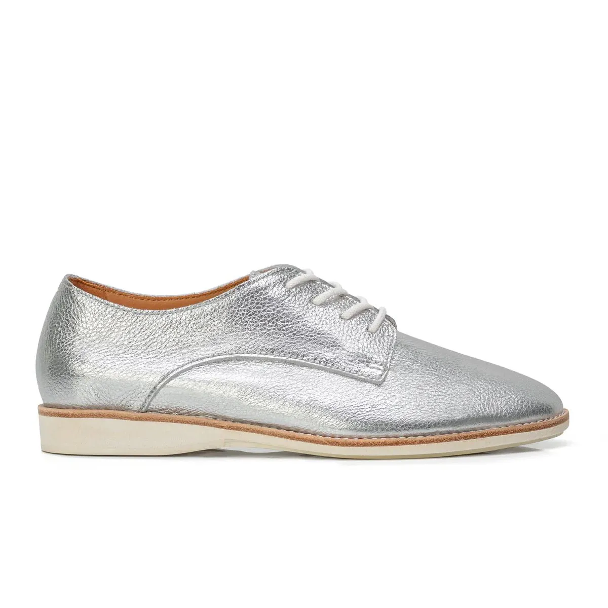 ROLLIE Derby Super Soft Shoe - Silver