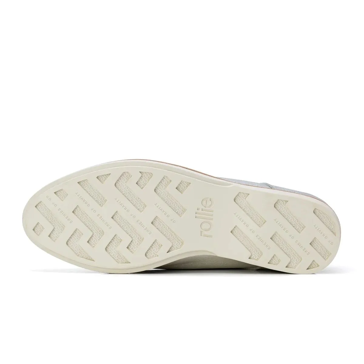 ROLLIE Derby Super Soft Shoe - Silver
