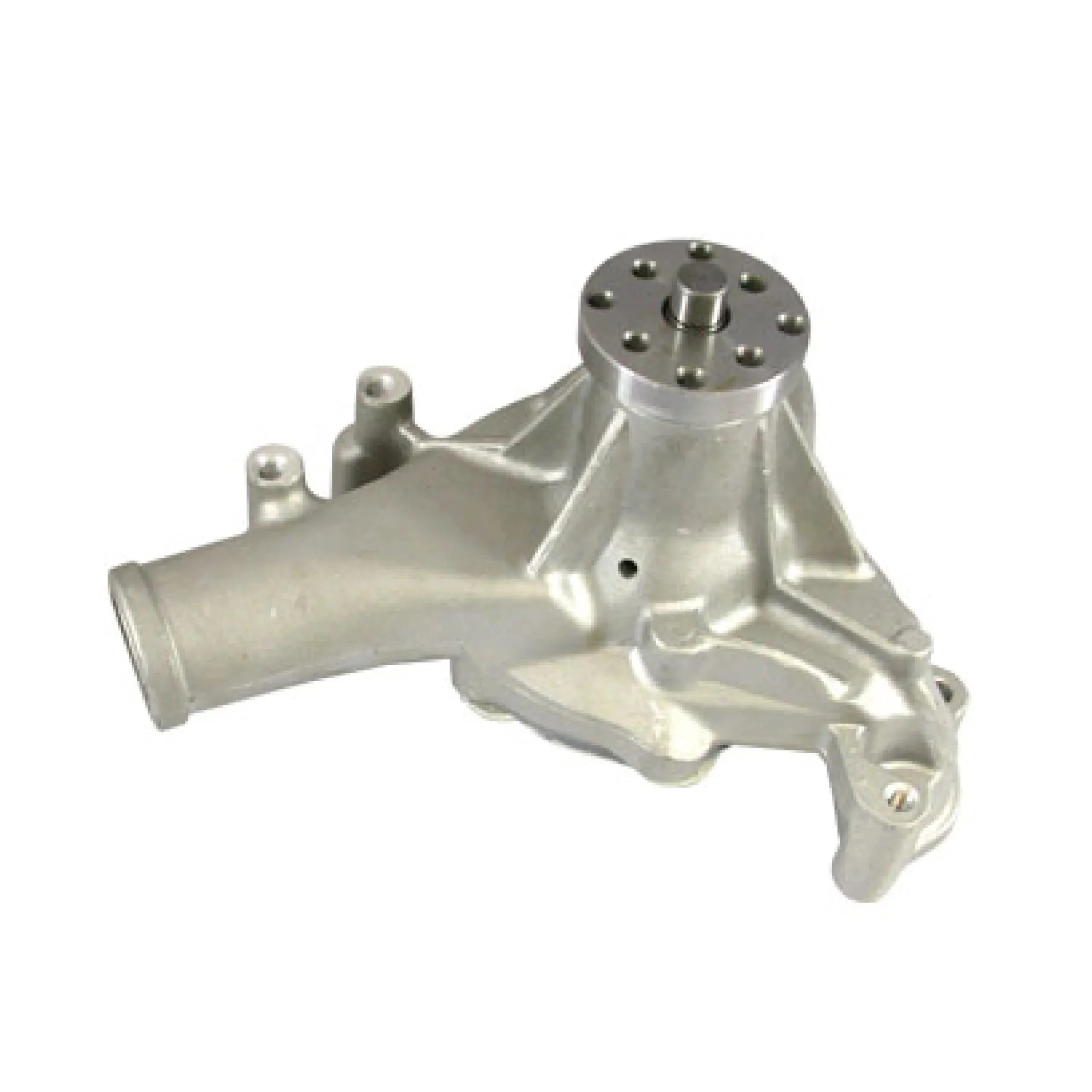 RPC R3951 Aluminum Long-Style Water Pump, Fits Chevy SB - Satin