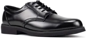 RYNO GEAR Men's Leather and Hi-Gloss Style Uniform Oxford Dress Shoes