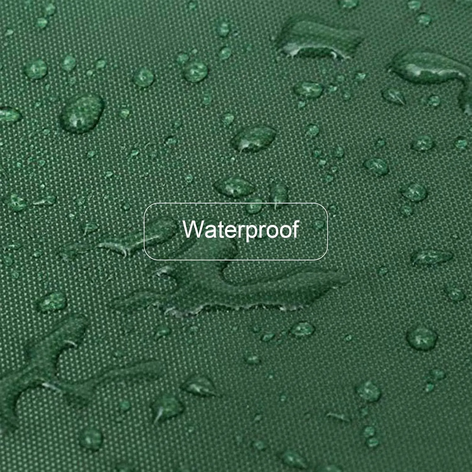 Sandbox Cover Square with Drawstring, Oxford Cloth Sandbox Canopy Waterproof Sandpit Pool Cover Anti UV Sandbox Protection Cover for Sandpit Toys Swimming Pool and Furniture (Green, 59 x 59inch)