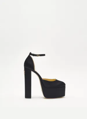 Satin Platform Pump