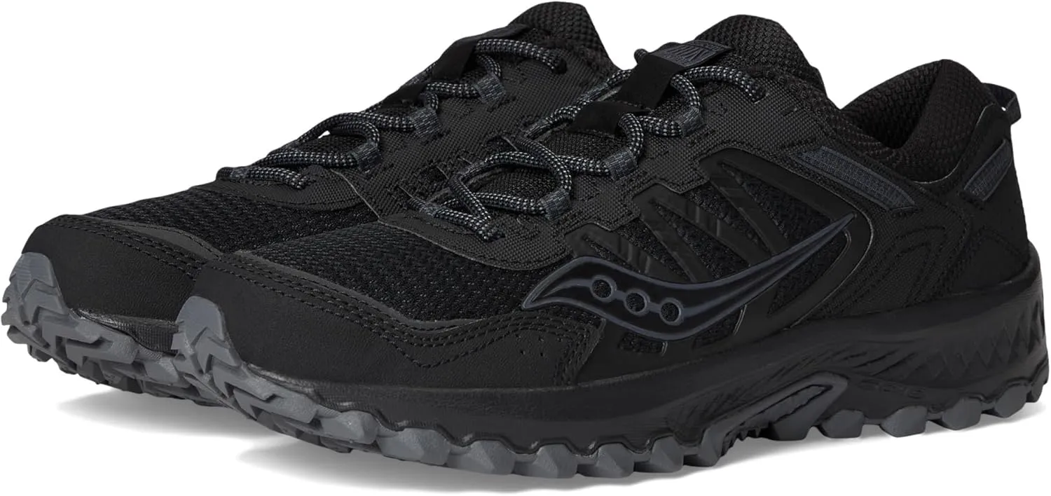 Saucony Unisex Grid Peak Sneaker, Black, 10 US Men
