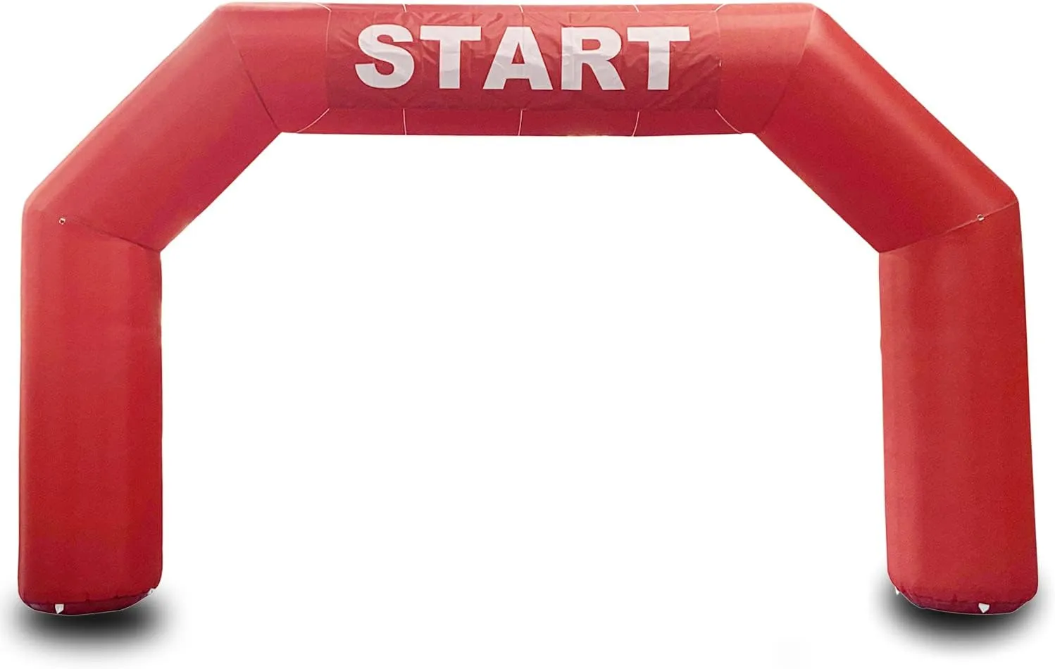Sayok Outdoor Inflatable Arch Inflatable Archway Inflatable Start Finish Line Racing Arch Banners with Air Blower(Red, 20FT)