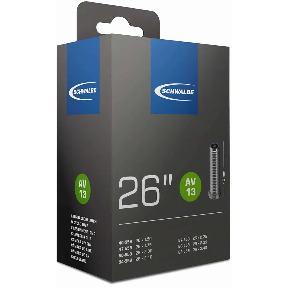 Schwalbe AV13 Inner Tube 26 x 1.50-2.50